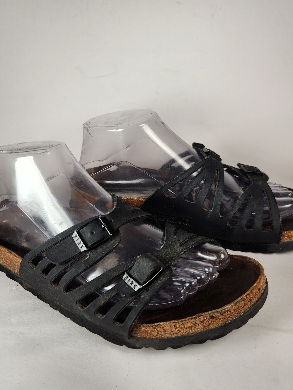 BIRKENSTOCK Women's Granada Sandal 7.5 EU 38 Black Comfort Boho Shoe